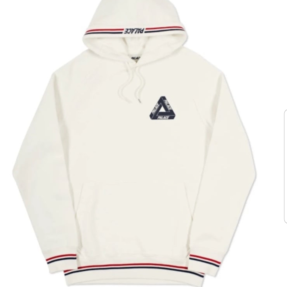 PALACE White Sweatshirt Classic Style